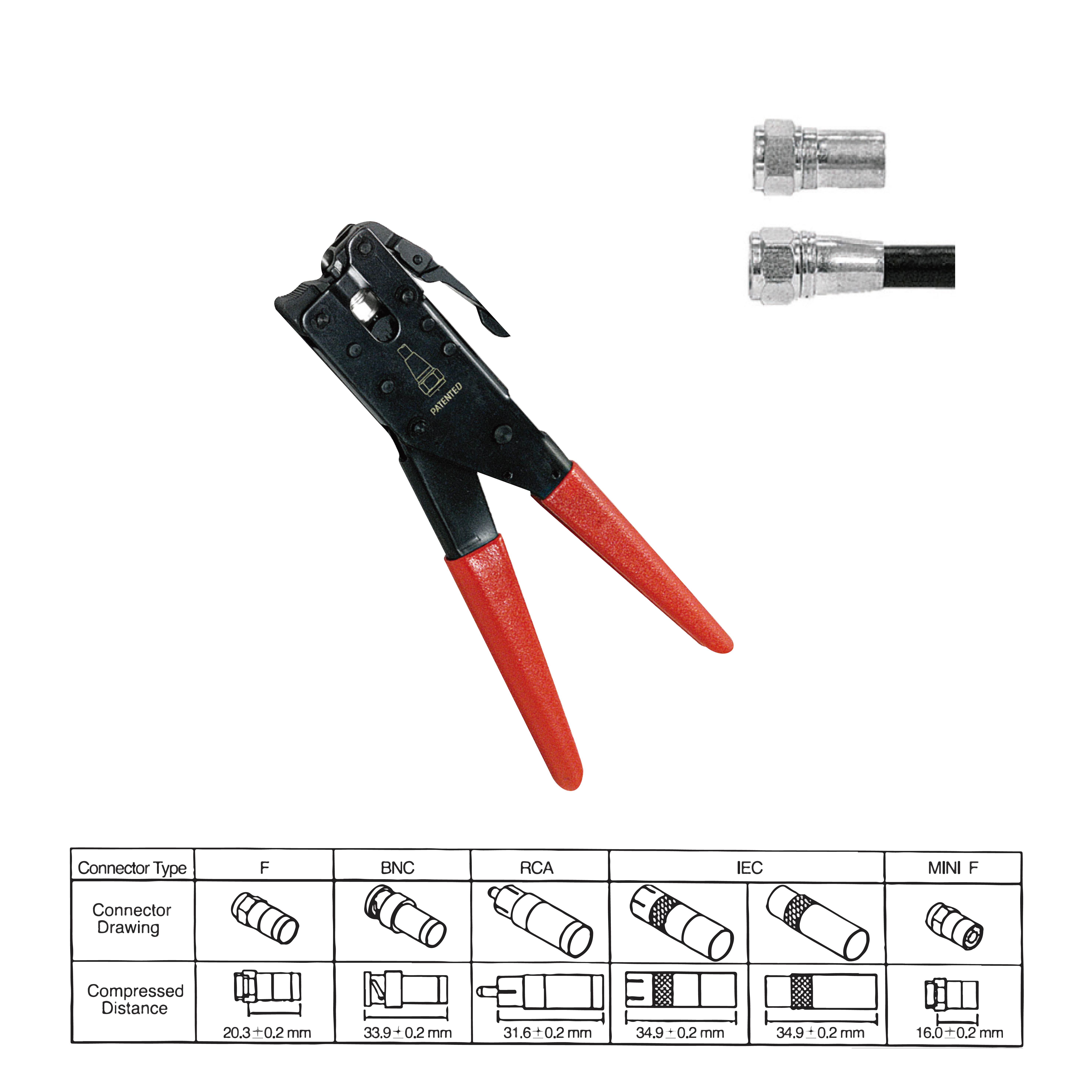 Hikvision Original Ds-zwtlj Cable Crimper Crimping Pliers Wire Tracker Rj45  Rj11 For Ip Cameras Rj45 Telephone Rj11 Connector - Networking Tools -  AliExpress